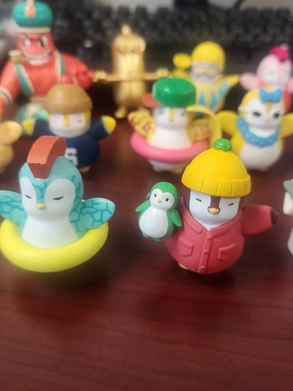 Assorted Animal Character Toy Figure Pack - Multicolor
